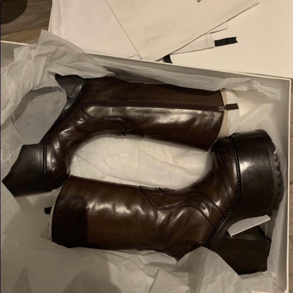 HEAVEN BY MARC JACOBS FALL 17 RUNWAY PLATFORM BOOT